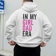 Retro In My Dad Girl Era Father's Day Christmas Men's Hoodie Back Print