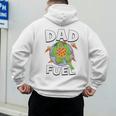 TMNT Michelangelo Dad Fuel Men's Hoodie Back Print