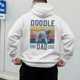 Vintage Doodle Dad Aussie Doodle & Goldendoodle Men's Hoodie Back Print Vintage Doodle Dad Aussie Doodle & Goldendoodle Men's Hoodie Back Print