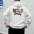 Wild Daddy Zoo Born Two Be Wild B-Day Safari Jungle Animal Men's Hoodie Back Print