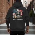 4th Of July Franklin Ben Drankin American Dad Men Women Men's Hoodie Back Print