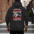 Asshole Dad And Smartass Daughter Best Friend For Life Men's Hoodie Back Print
