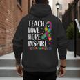 Autism Awareness Ribbon Mom Dad Kids Autistic Support Autism Men's Hoodie Back Print Autism Awareness Ribbon Mom Dad Kids Autistic Support Autism Men's Hoodie Back Print