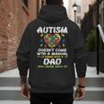 Autism Doesnt Come With Manual Dad Puzzle Awareness Men Men's Hoodie Back Print