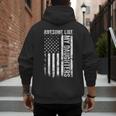 ON Back Awesome Like My Daughters Men Fathers Day Dad Men's Hoodie Back Print