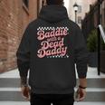 Baddie With A Dead Daddy Men's Hoodie Back Print