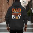 Basketball DAD Of The Birthday Boy Family Matching Men's Hoodie Back Print