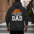 Basketball Dad Basketball Player Game Day Father's Day Men's Hoodie Back Print