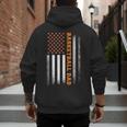 Basketball Dad USA US Flag Basketball Men Men's Hoodie Back Print Basketball Dad USA US Flag Basketball Men Men's Hoodie Back Print