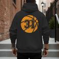 Basketball Player 31 Basketball Mom Dad Jersey Number 31 Men's Hoodie Back Print