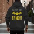Batman Dad By Day Men's Hoodie Back Print