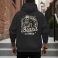 Bearded Dad Daddy Father’s Day Sorry This Beard Is Taken Men's Hoodie Back Print