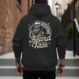 Bearded Dad Daddy Papa Father’s Day Resting Beard Face Men's Hoodie Back Print