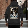 Bearded Dragon Tarot Card Beardie Mom Beardie Dad Men Women Men's Hoodie Back Print