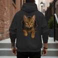 Bengal Cat Lover Animal Pet Bengal Cat Owner Mom Cat Dad Cat Men Women Kids Men's Hoodie Back Print