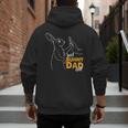Best Bunny Dad Ever Rabbit Daddy Bunny Father Bunny Men's Hoodie Back Print Best Bunny Dad Ever Rabbit Daddy Bunny Father Bunny Men's Hoodie Back Print