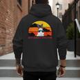 Best Bunny Dad Ever Rabbit Jumper Dad Men's Hoodie Back Print