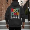 Best Dad Since 2009 Fathers Day Retro Vintage Men's Hoodie Back Print Best Dad Since 2009 Fathers Day Retro Vintage Men's Hoodie Back Print