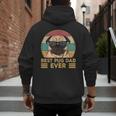 Best Pug Dad Ever Pug Dog For Men And Boys Men's Hoodie Back Print
