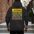 Best Retirement Novelty For Men Women Dad Grandpa Retirement Men's Hoodie Back Print Best Retirement Novelty For Men Women Dad Grandpa Retirement Men's Hoodie Back Print