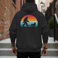 Bigfoot Walking a Dog Corgi Lovers Dog Dad Men's Hoodie Back Print Bigfoot Walking a Dog Corgi Lovers Dog Dad Men's Hoodie Back Print