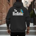 The Bird Father Bird Watching Meme Birder Dad Men's Hoodie Back Print