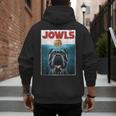 Cane Corso Jowls Top Drool Burger Dog Mom Dog Dad Men's Hoodie Back Print