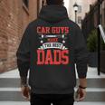 Car Guys Make The Best Dads Garage Mechanic Dad Men's Hoodie Back Print