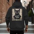 Catnip Made Me Do It Mugshot For Cat Lover Cat Mom Cat Dad Men's Hoodie Back Print