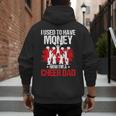 Cheer Dad Cheerleading Fathers Day Men's Hoodie Back Print