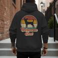 Chihuahua Dad Dog Lover Men Chihuahua Dog Vintage Men's Hoodie Back Print