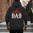 Circus Dad Of The Birthday Boy & Girl Carnival Family Outfit Men's Hoodie Back Print