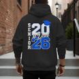 Class Of 2026 Dad Proud Dad Of A 2026 Senior Graduate Men's Hoodie Back Print