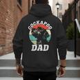 Cockapoo Dad Dog Father's Day Vintage Pet Men Women Kids Men's Hoodie Back Print