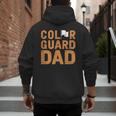 Color Guard Dad Flag Flipping Father Men's Hoodie Back Print Color Guard Dad Flag Flipping Father Men's Hoodie Back Print