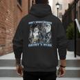 Cool Alpha Wolf Meme Don't Worry Kitten Daddy's Here Men's Hoodie Back Print Cool Alpha Wolf Meme Don't Worry Kitten Daddy's Here Men's Hoodie Back Print