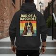 Cool Basset Hound For Men Dad Dog Basset Hound Lovers Men's Hoodie Back Print