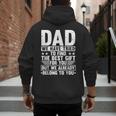 Cool Dad Art For Father Dad Stepfather From Son Daughter Men's Hoodie Back Print Cool Dad Art For Father Dad Stepfather From Son Daughter Men's Hoodie Back Print