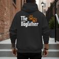 Cool Dog Dad Dog Father Shirt The Dogfather T-Shirt Men's Hoodie Back Print