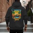 Cruising With My Son Mom Dad Cruise Vacation Matching Men's Hoodie Back Print