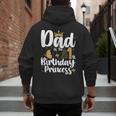 Dad Of The 1st Birthday Princess Girl 1 Years Old B-Day Men's Hoodie Back Print