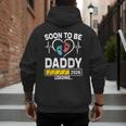 Dad To Be 2026 Loading Dad Est 2026 Promoted To Daddy Men's Hoodie Back Print