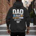 Dad 2026 Loading Expecting New Baby Announcement Men Men's Hoodie Back Print