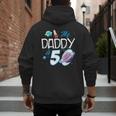 My Dad Is 50 Years Daddy Father 50th Years Birthday Men's Hoodie Back Print
