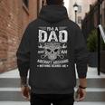 Dad Airplane Plane Aviation Aircraft Mechanic Men's Hoodie Back Print