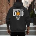 Dad Basketball Apparel Basketball Dad Men's Hoodie Back Print