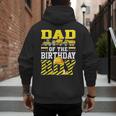 Dad Of The Birthday Boy Construction Truck Men's Hoodie Back Print Dad Of The Birthday Boy Construction Truck Men's Hoodie Back Print