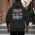 Dad Of The Birthday Boy Matching Family Blippy Men's Hoodie Back Print