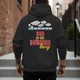 Dad Birthday Boy Train I'm 2 Two Yr Old Chugga Engine Men's Hoodie Back Print