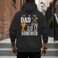 If Dad Can't Fix It We'Re All Screwed Men's Hoodie Back Print If Dad Can't Fix It We'Re All Screwed Men's Hoodie Back Print